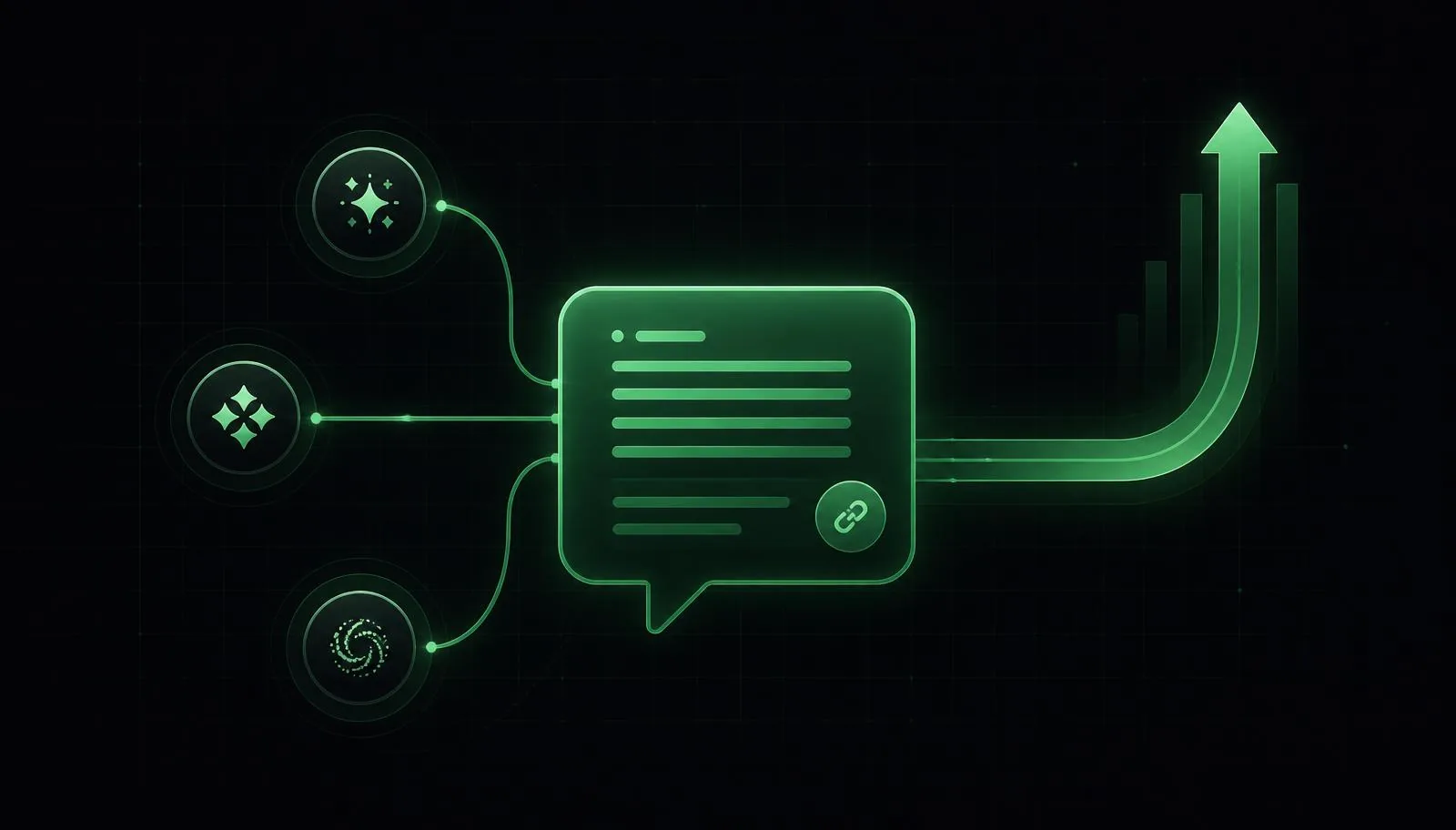 AI answer engines citing a SaaS brand and routing qualified demand into a growing lead pipeline